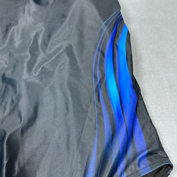 Attraco Sports Swimsuit Womens Medium Black with Blue Accents One Piece Outdoors - Picture 5 of 12